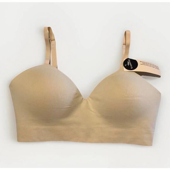 TRUEKIND 10210 Supportive Comfort Wireless Shaping Bra Beige Womens XL NWT - Picture 3 of 8